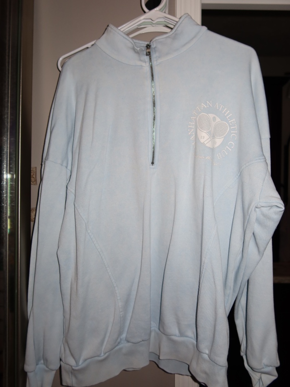 Half Zip Sweatshirt
